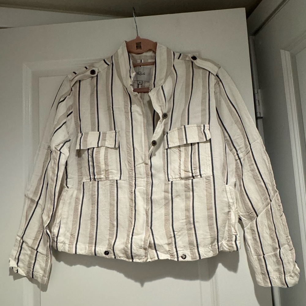 Rails Linen Button Up XS